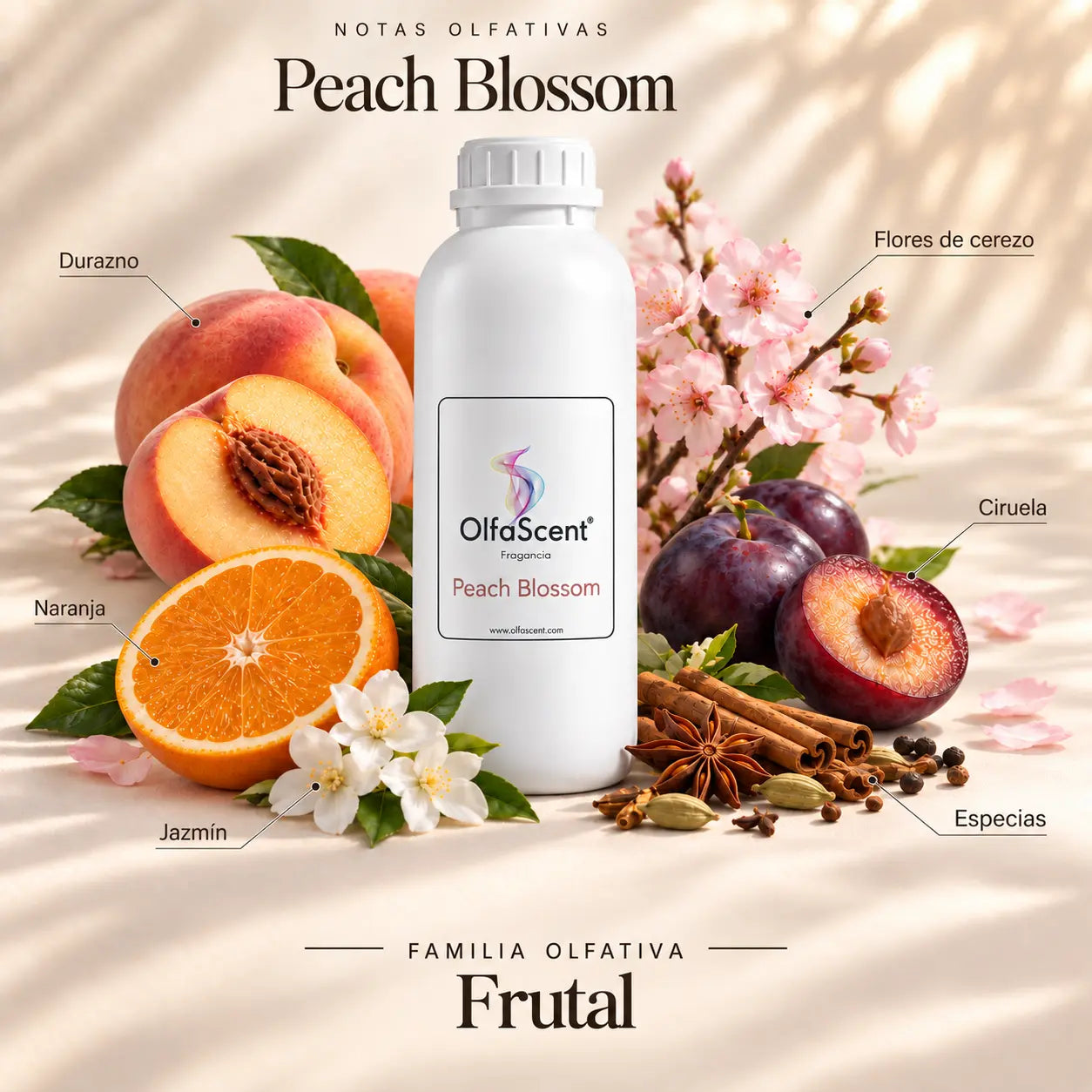 Peach Blossom: fragancia OlfaScent y sus notas aromáticas